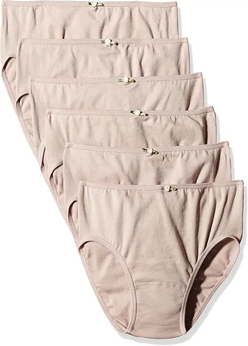 AVET 3267 braguita algodón pack x6 mujer ropa interior cómoda