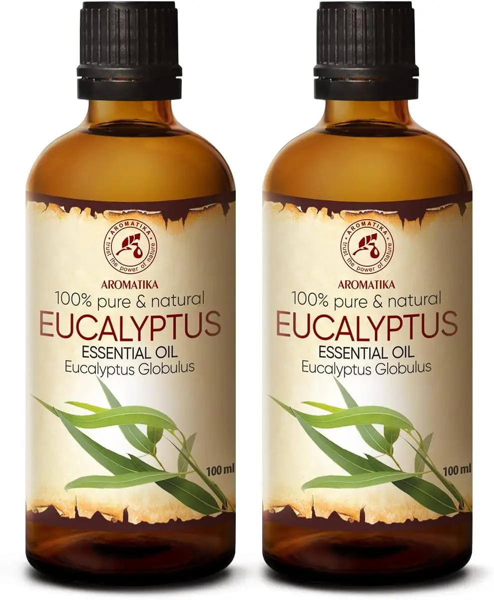aceite esencial eucalipto 2x100ml Eucalyptus Globulus natural puro difusores aromaterapia