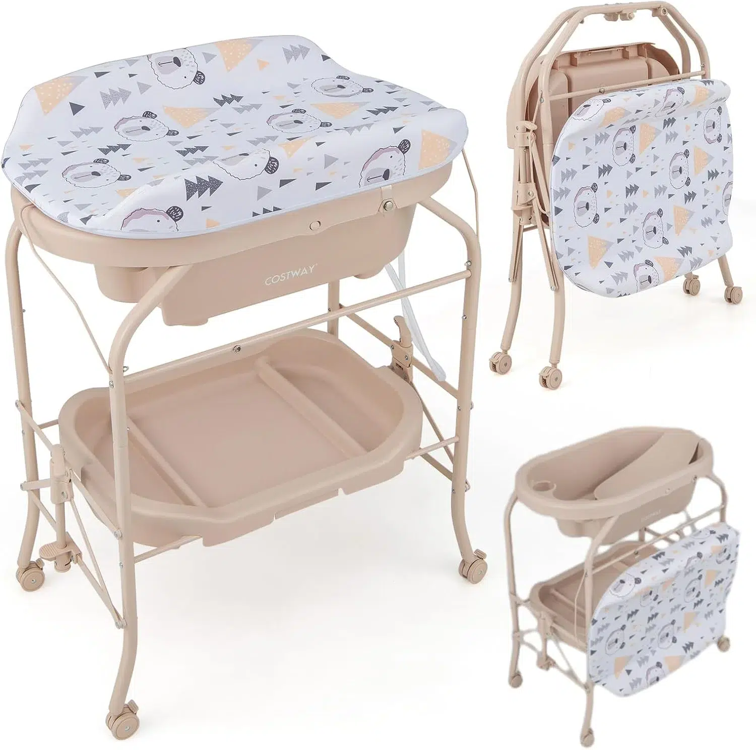 bañera cambiador COSTWAY 4 en 1