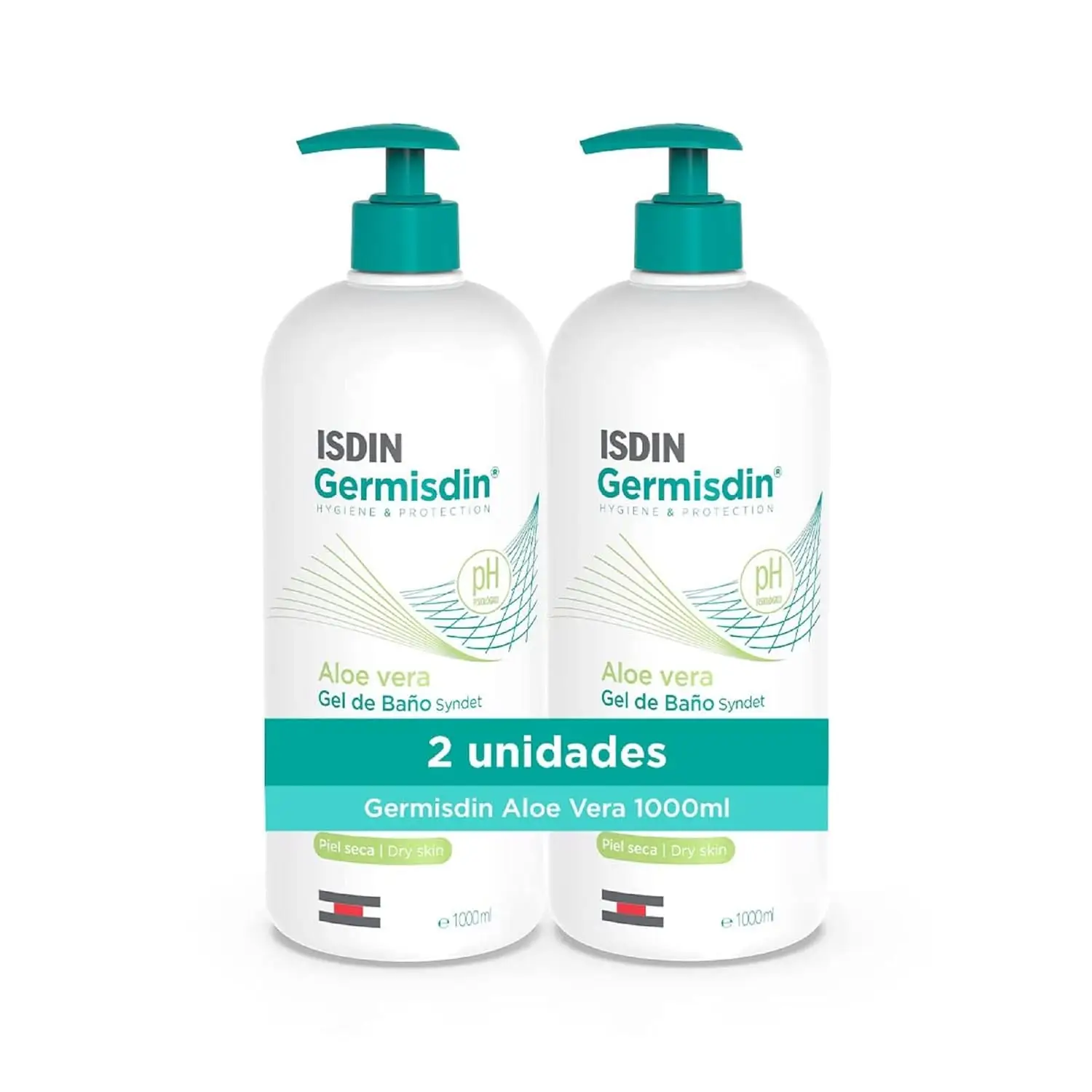 ISDIN Germisdin Aloe Vera gel de baño limpieza diaria función barrera