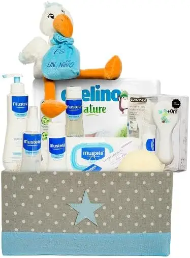 Mirifarma canastilla bebé Supreme regalo nacimiento premium farmacia