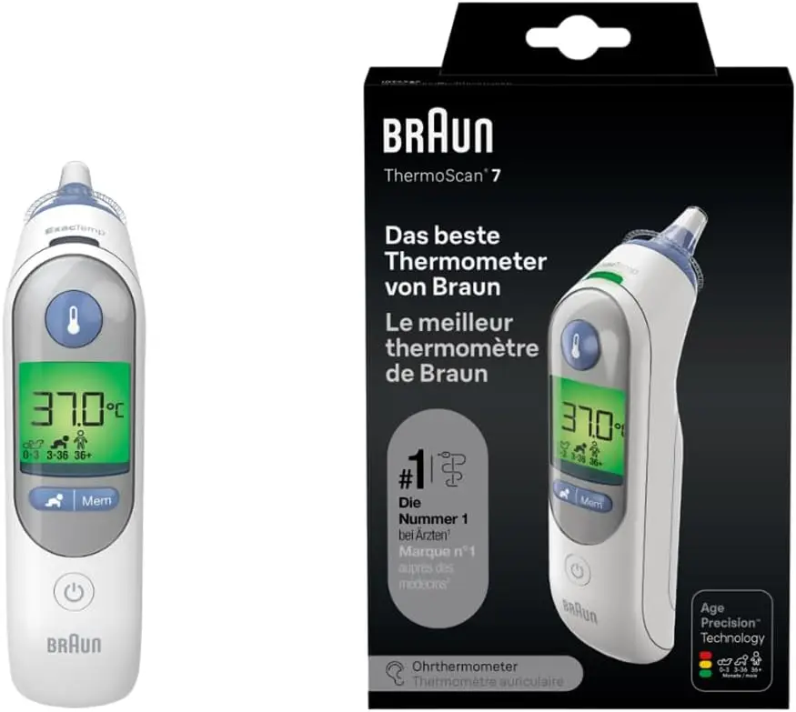 Braun ThermoScan 7 termómetro de oído Age Precision