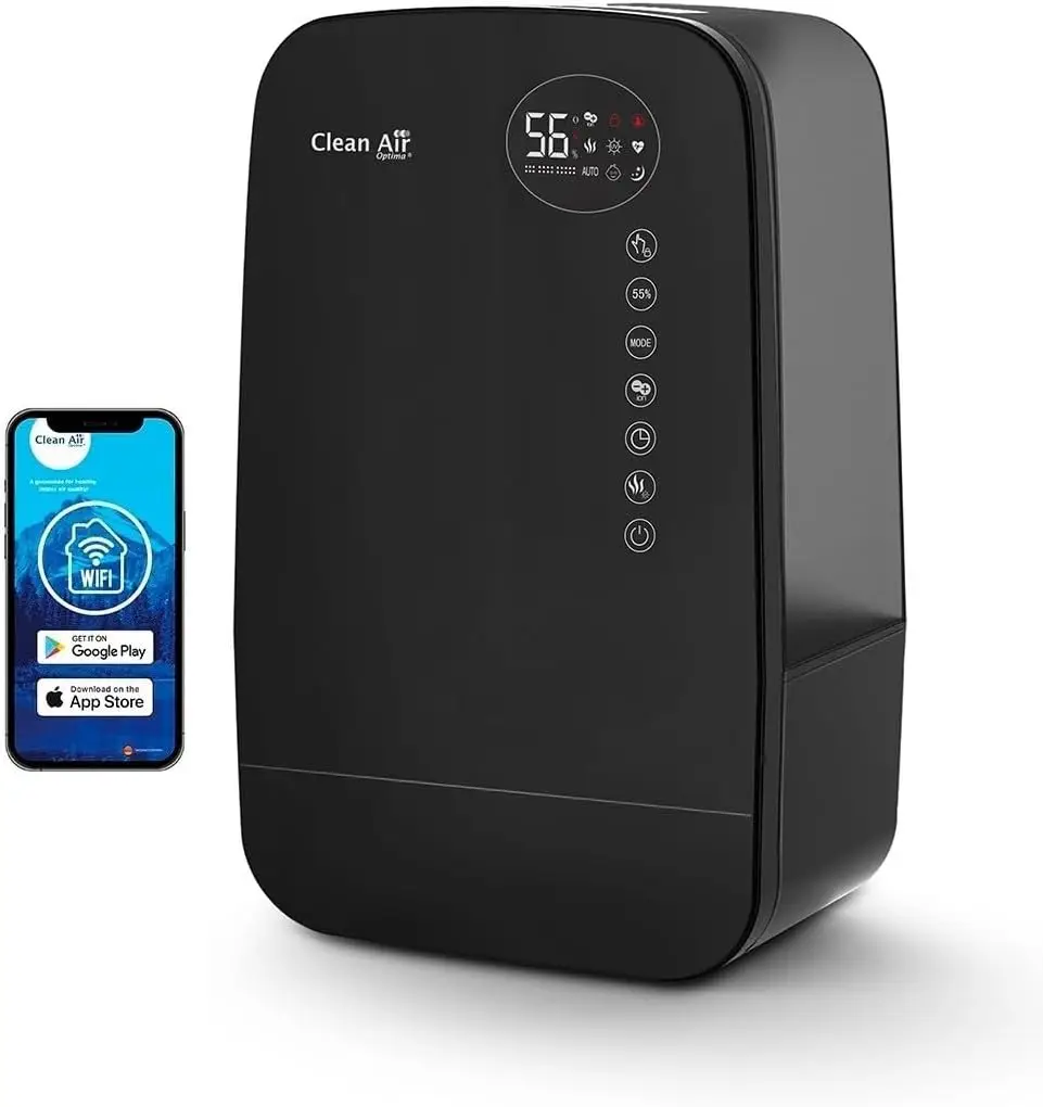 Clean Air Optima humidificador ultrasónico ionizador