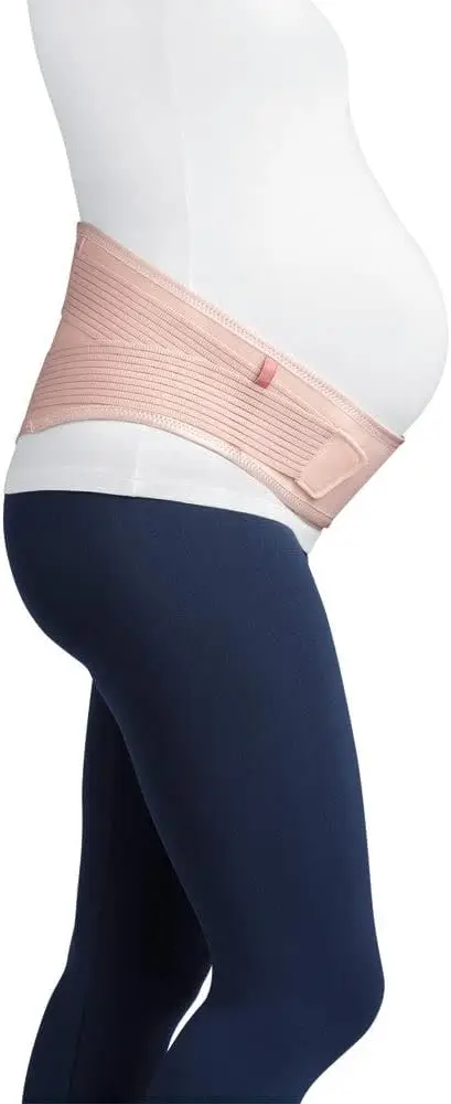 JOBST Cinturón de apoyo de maternidad ajustable soporte abdominal espalda embarazo rosa pequeño