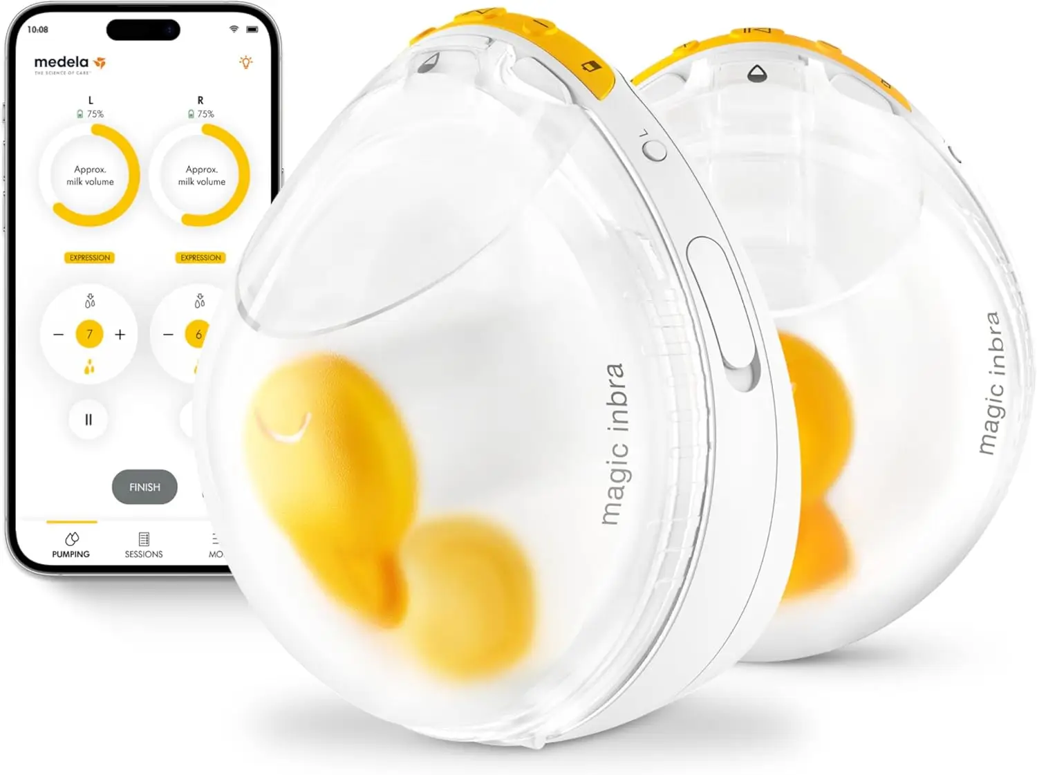 Medela Magic InBra extractor de leche materna manos libres FluidFeel 2026