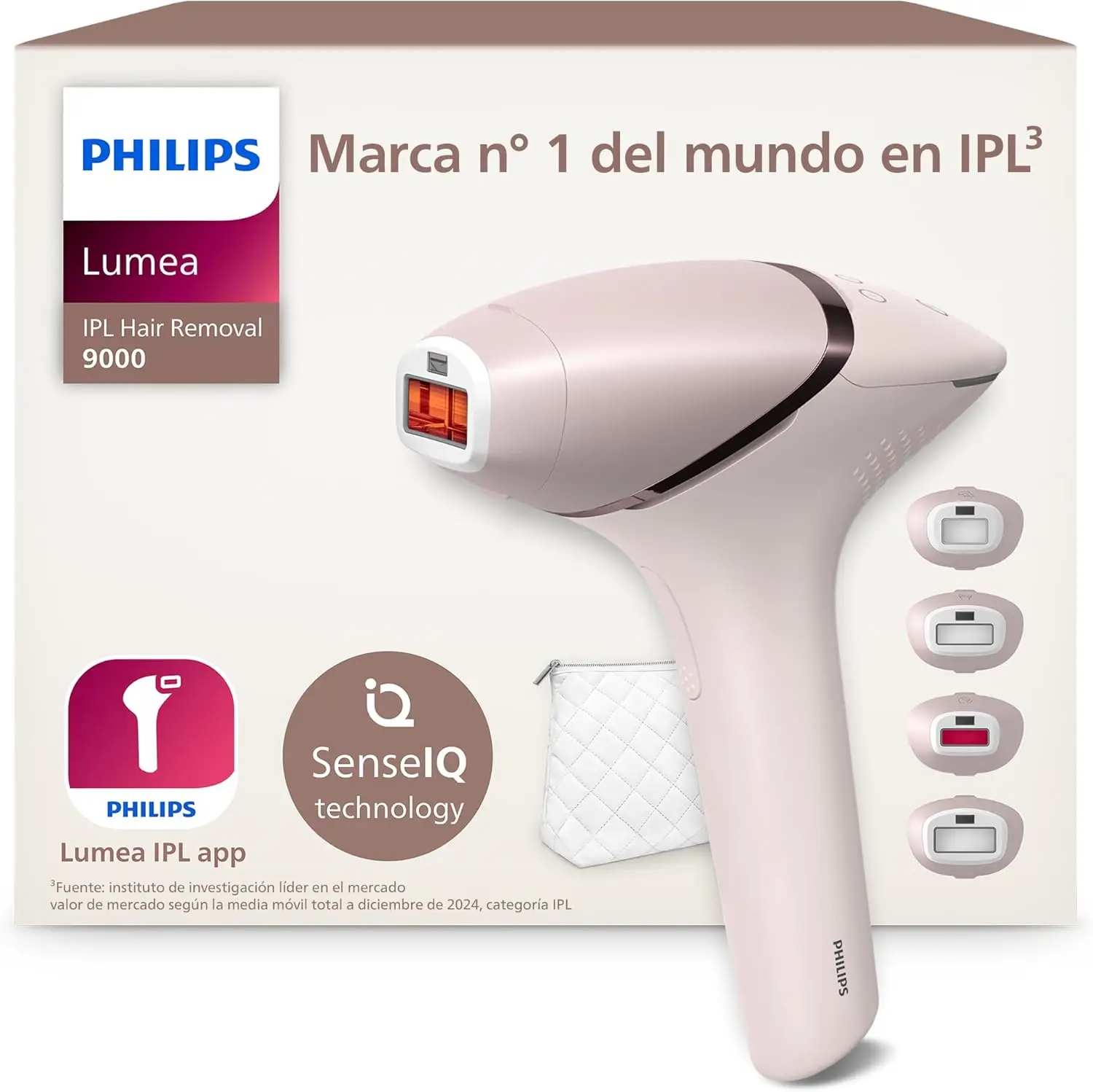 Philips Lumea Serie 9000 depiladora luz pulsada