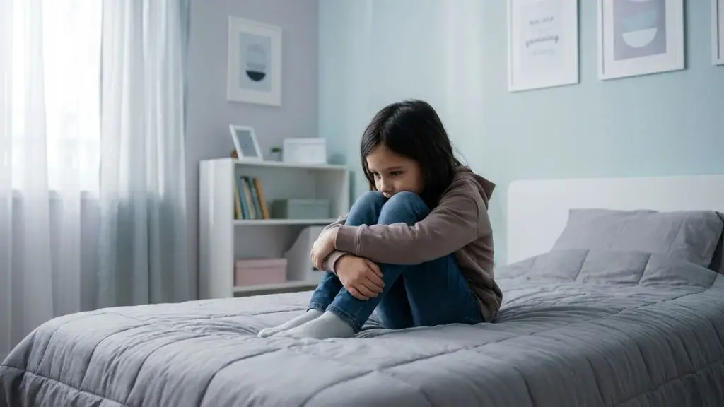 Mujer adulta reflexionando sobre el impacto emocional de su relación materna
