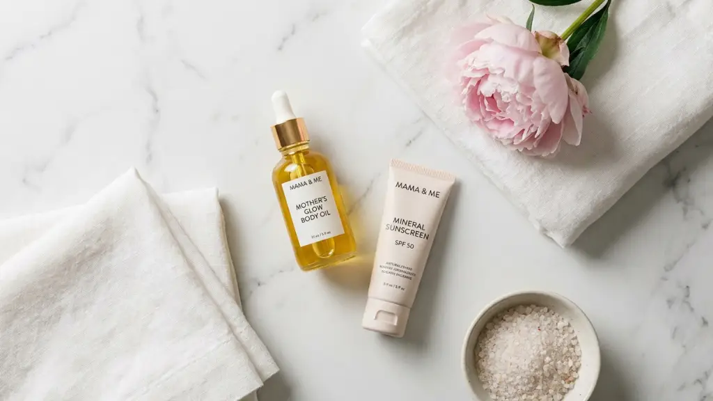 cremas y aceites recomendados para cuidar la piel y linea negra en el embarazo