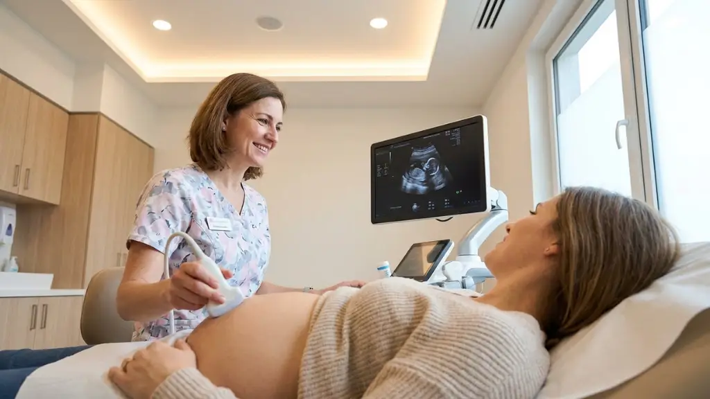 ecografia y tratamiento medico ante la perdida de liquido amniotico