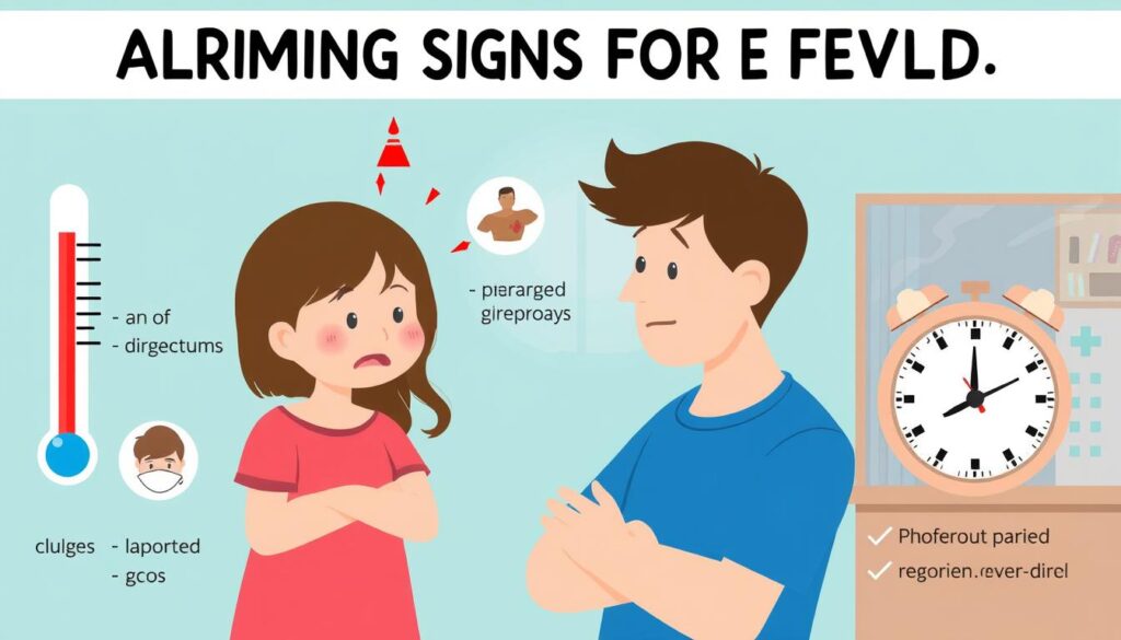 Signos de alarma ante la fiebre