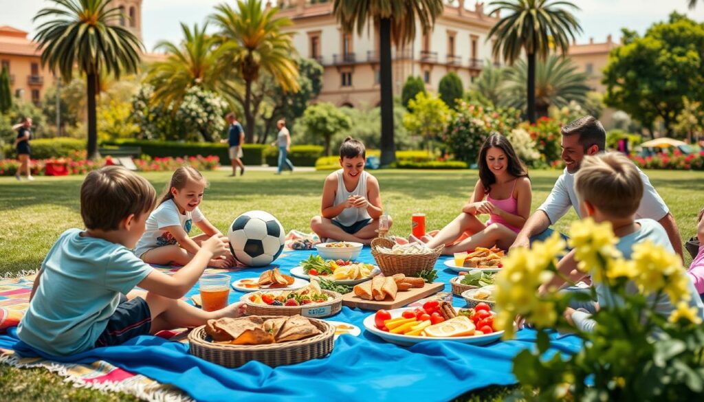 Actividades familiares en España Actividades familiares en España