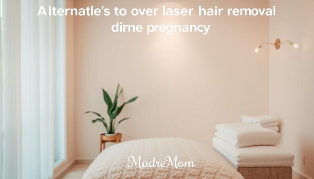 Alternatives to laser hair removal during pregnancy