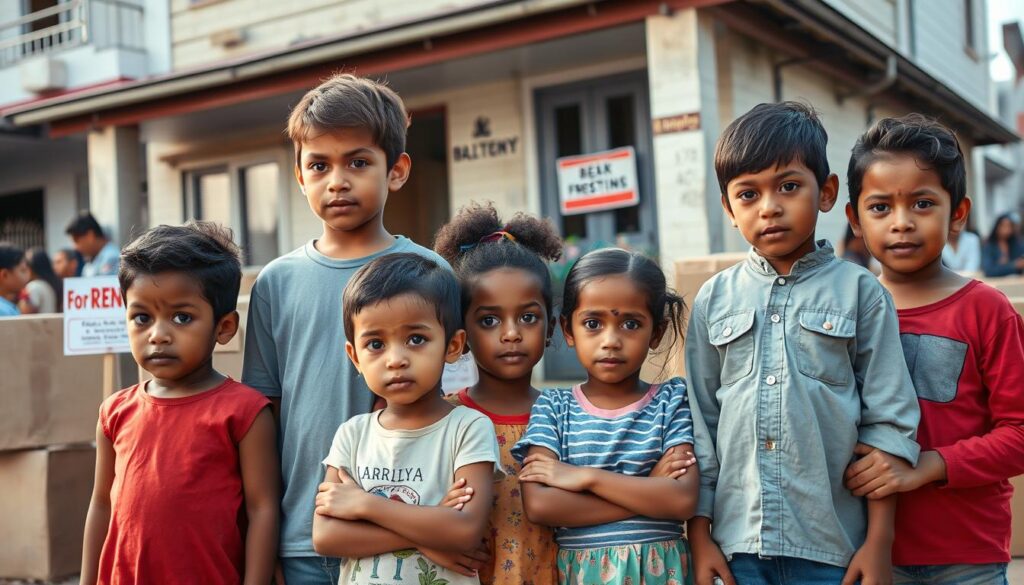 Plazos de desalojo con niños