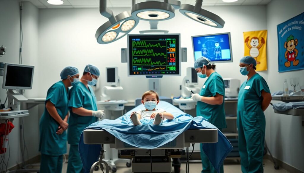 amigdalectomía pediátrica