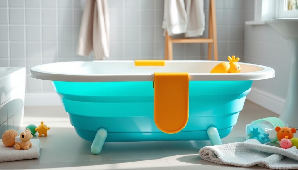 bañera bebe plegable