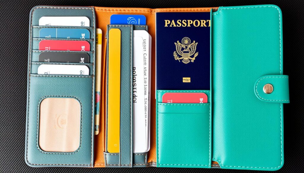 compartimentos porta pasaporte