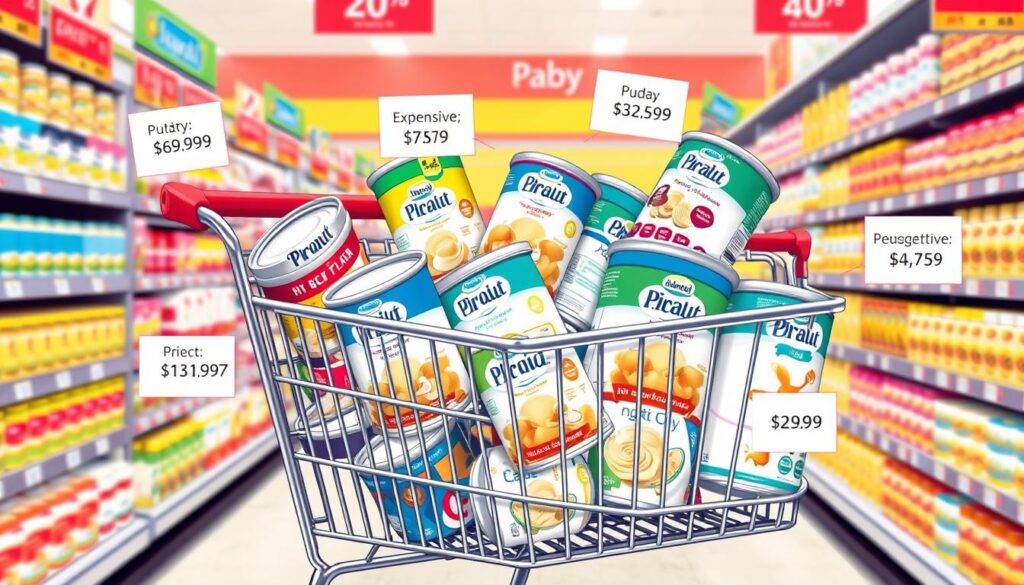 costos de la fórmula infantil