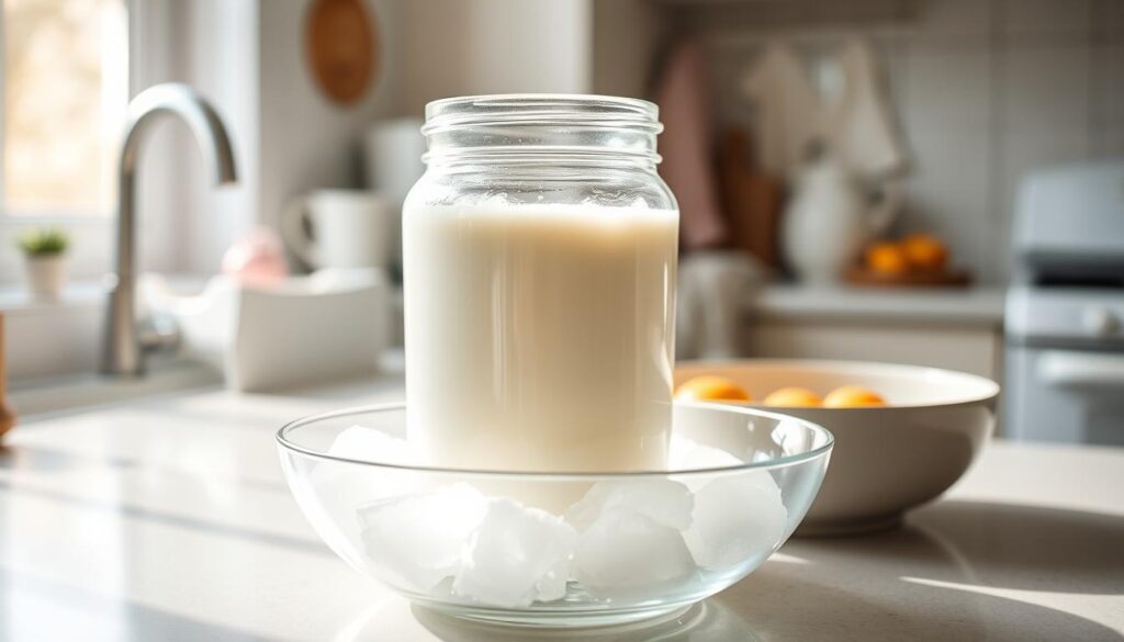 descongelar leche materna