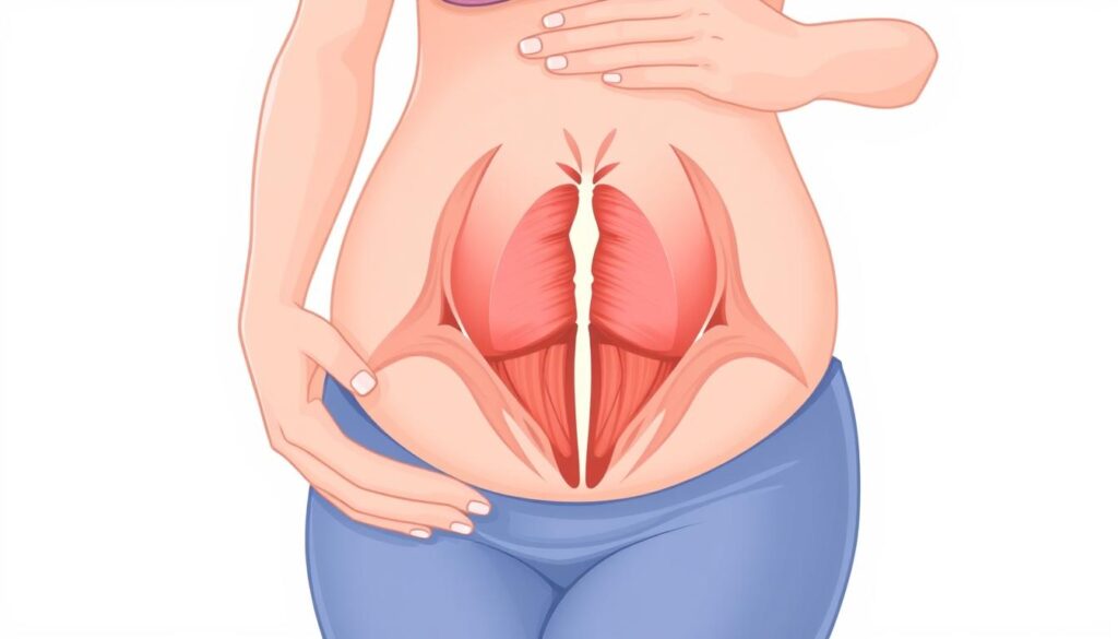 diastasis abdominal embarazo