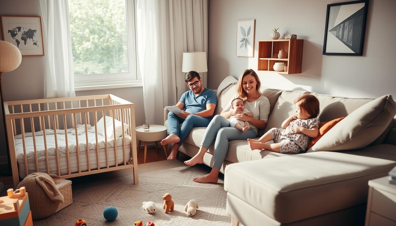 equilibrar visitas familiares y cuidado del bebé