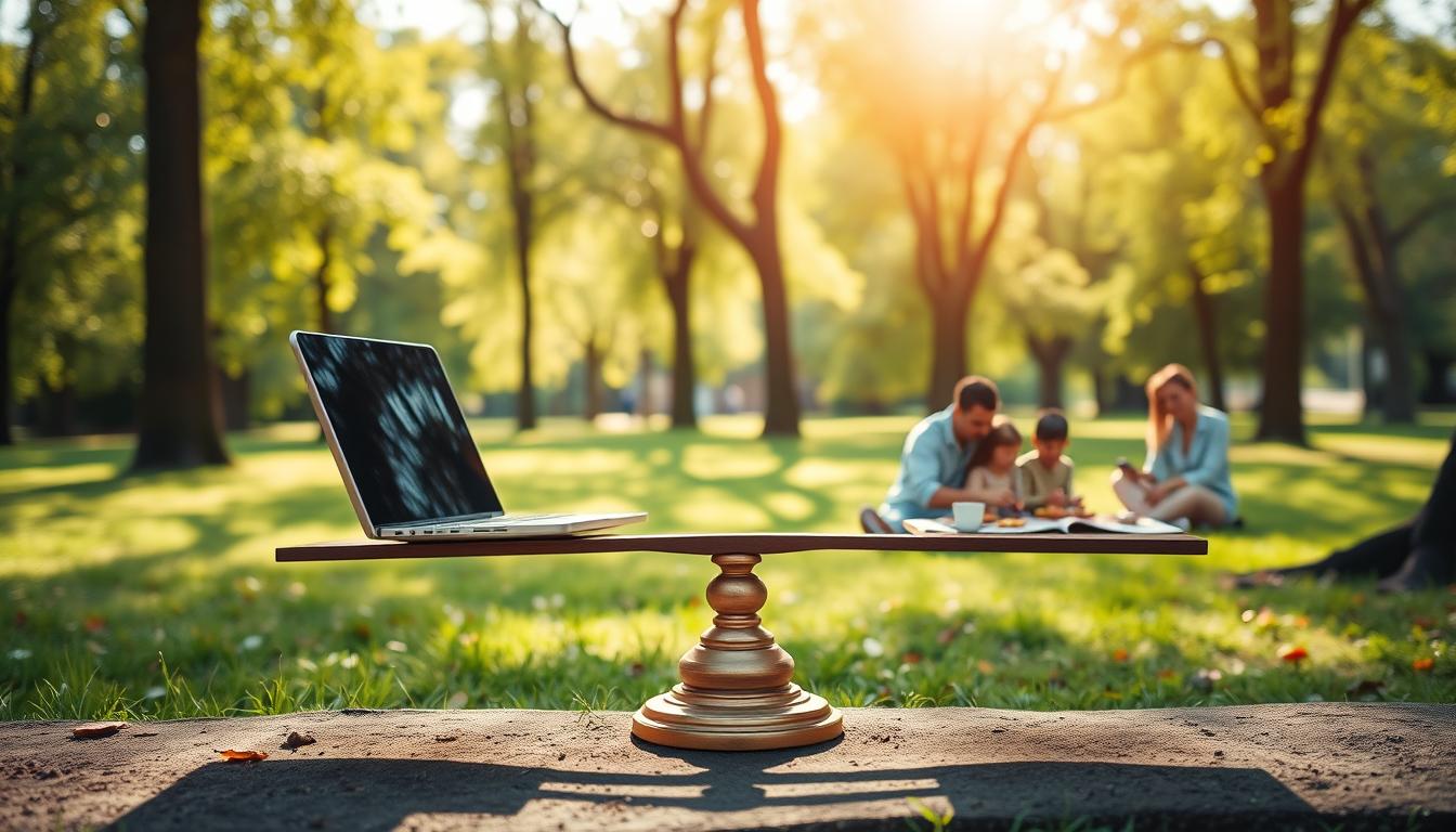equilibrio entre trabajo y familia