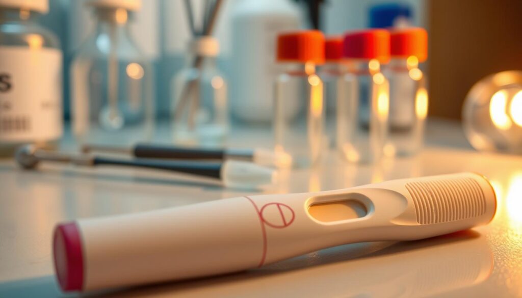 prueba de embarazo de sangre