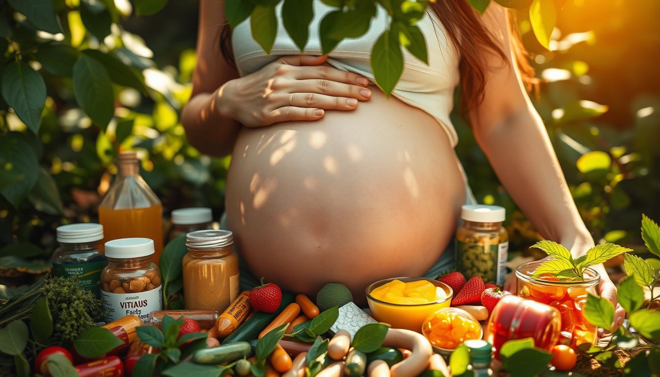 vitaminas en el embarazo